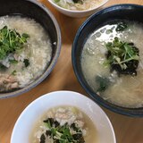 うどんのつゆの残りアレンジ♪鶏出汁絶品雑炊♡